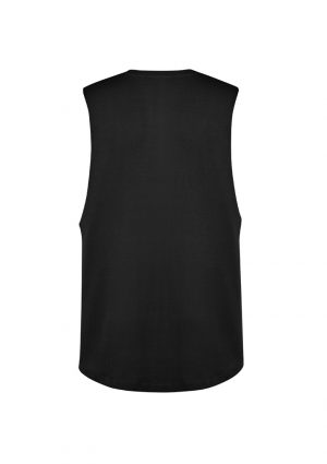 The Syzmik Mens Streetworx Sleeveless Tee is 100% cotton, breathable workwear tee. Available in 3 colours. Sizes XS - 5XL.