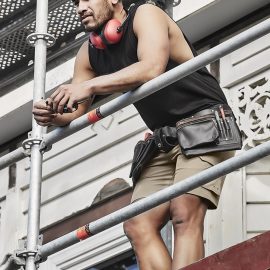 The Syzmik Mens Streetworx Sleeveless Tee is 100% cotton, breathable workwear tee. Available in 3 colours. Sizes XS - 5XL.