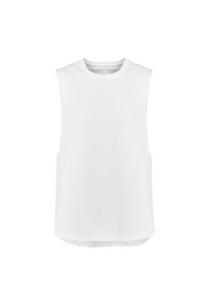 The Syzmik Mens Streetworx Sleeveless Tee is 100% cotton, breathable workwear tee. Available in 3 colours. Sizes XS - 5XL.