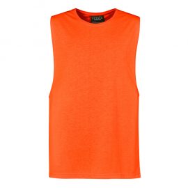 The Syzmik Mens His Vis Sleeveless Tee is an 85% polyester, hi vis, sleeveless tee. Available in 2 colours. Sizes XXS - 5XL, 7XL.