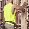 The Syzmik Mens His Vis Sleeveless Tee is an 85% polyester, hi vis, sleeveless tee. Available in 2 colours. Sizes XXS - 5XL, 7XL.