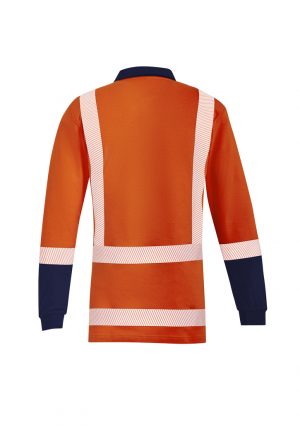 The Syzmik Mens TTMC-W17 Taped Polo is a 48% Modacrylic, long sleeve polo. Available in Orange/Navy. Sizes XXS - 5XL, 7XL.