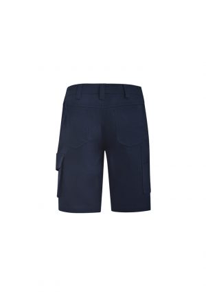 The Syzmik Womens Rugged Cooling Vented Short is a 100% cotton ripstop shorts with multiple pockets. Available in 4 colours. Sizes 4 - 24.