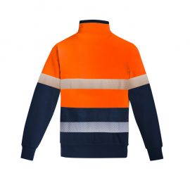 The Syzmik Mens Orange Flame 1/4 Zip Brushed Fleece is a 55% Modacrylic, 1/4 zip fleece with pockets. Available in 2 colours. Sizes XXS - 5XL, 7XL.
