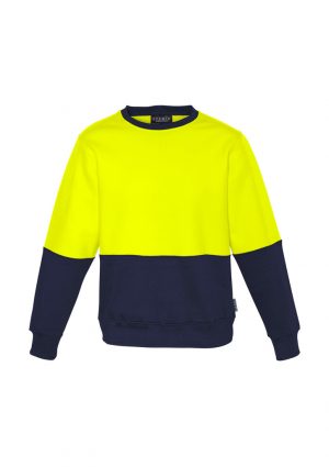 The Syzmik Unisex Hi Vis Crew Sweatshirt is a 100% polyester fleeced sweatshirt. Available in 2 colours. Sizes XXS - 5XL, 7XL.