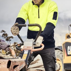 The Syzmik Unisex Hi Vis Half Zip Pullover is a 100% polyester, half zip pullover. Available in 2 colours. Sizes XXS - 5XL, 7XL.
