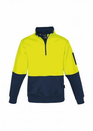 The Syzmik Unisex Hi Vis Half Zip Pullover is a 100% polyester, half zip pullover. Available in 2 colours. Sizes XXS - 5XL, 7XL.
