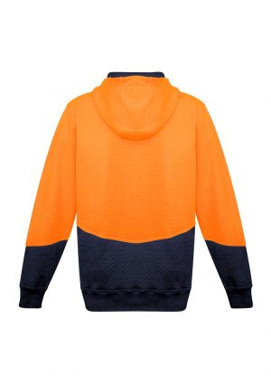 The Syzmik Unisex Hi Vis Textured Jacquard Hoodie is a 59% Polyester, hi vis hoodie with waist pockets. Available in 4 colours. Sizes XXS - 5XL, 7XL.