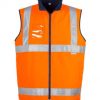 ZV358 Syzmik Mens Hi Vis Lightweight Fleece Lined Vest