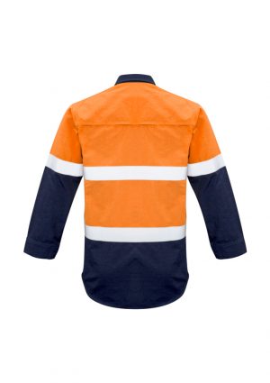 The Syzmik Mens FR Closed Front Hooped Taped Spliced Shirt is a 93% Meta-Aramid, hi-vis shirt. Available in 2 colours. Sizes S - 5XL, 7XL.