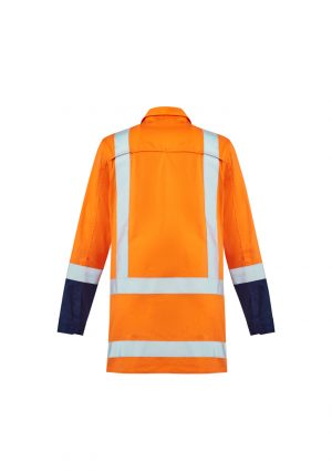 The Syzmik Womens TTMC-W17 Drill Work Shirt is a 100% cotton twill, mid weight shirt. Available in Orange/Navy. Sizes 8 - 24.