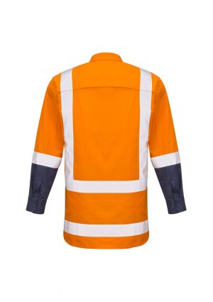 The Syzmik Mens Rugged Cooling TTMC-W17 Work Shirt is a 100% square weave cotton ripstop, lightweight shirt. Available in Orange. Sizes XXS - 5XL, 7XL.