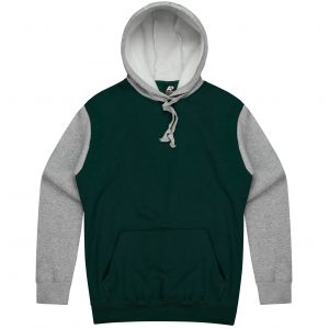 The Aussie Pacific Monash Mens Hoodie is an 80% cotton, two tone hoodie. Available in 16 colours. Sizes XS - 3XL, 5XL.