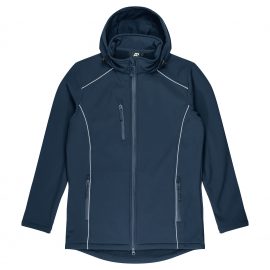 The Aussie Pacific Aspen Mens Jackets is a heavy weight, softshell jacket with concealed hood. Available in 2 colours. Sizes S - 3XL, 5XL, 7XL.