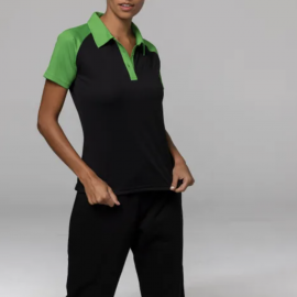 The Aussie Pacific Manly Polos is a 100% polyester, raglan sleeve polo. Available in 18 colours. Sizes 6 - 26.