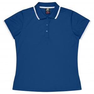 The Aussie Pacific Portsea Lady Polos is a 80% polyester, Dri-wear, short sleeved lady polo. Available in 6 colours. Sizes 6 - 26.