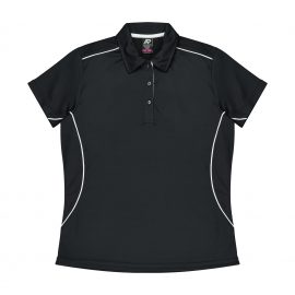 The Aussie Pacific Kuranda Lady Polos is a 100% polyester, Dri-wear, short sleeve ladies polo. Available in 7 colours. Sizes 6 - 26.