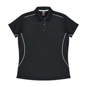 The Aussie Pacific Kuranda Lady Polos is a 100% polyester, Dri-wear, short sleeve ladies polo. Available in 7 colours. Sizes 6 - 26.