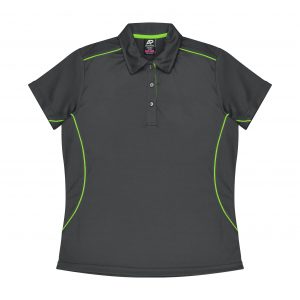 The Aussie Pacific Kuranda Lady Polos is a 100% polyester, Dri-wear, short sleeve ladies polo. Available in 7 colours. Sizes 6 - 26.