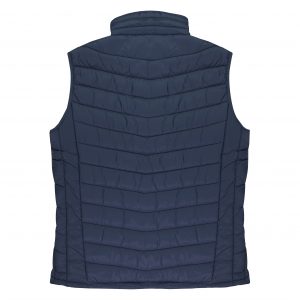 The Aussie Pacific Snowy Kids Vest is a nylon/polyester puffer vest. Sizes 4 - 16. Black or Navy. Great winter puffer vests.