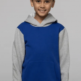The Aussie Pacific Monash Kids Hoodie is an 80% cotton, two tone hoodie. Available in 16 colours. Sizes 4 - 16.
