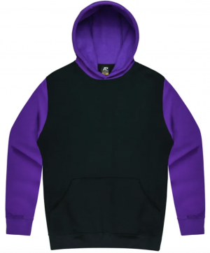 The Aussie Pacific Monash Kids Hoodie is an 80% cotton, two tone hoodie. Available in 16 colours. Sizes 4 - 16.