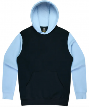 The Aussie Pacific Monash Kids Hoodie is an 80% cotton, two tone hoodie. Available in 16 colours. Sizes 4 - 16.