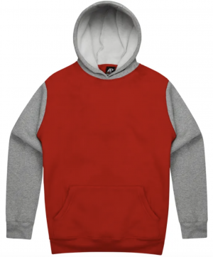 The Aussie Pacific Monash Kids Hoodie is an 80% cotton, two tone hoodie. Available in 16 colours. Sizes 4 - 16.