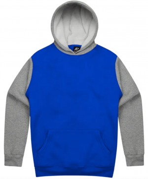 The Aussie Pacific Monash Kids Hoodie is an 80% cotton, two tone hoodie. Available in 16 colours. Sizes 4 - 16.