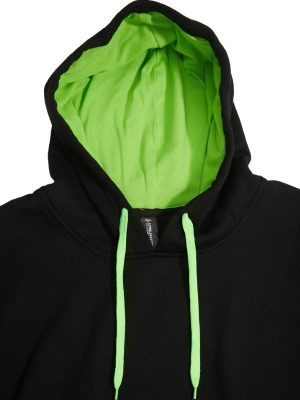 The Unlimited Edition Crew Adults Contrast Hoodie is an 80% polyester/20% cotton, pullover hoodie with front pocket. Available in 39 colours. Sizes S - 3XL, 5XL.