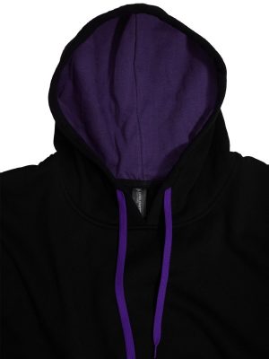 The Unlimited Edition Crew Adults Contrast Hoodie is an 80% polyester/20% cotton, pullover hoodie with front pocket. Available in 39 colours. Sizes S - 3XL, 5XL.