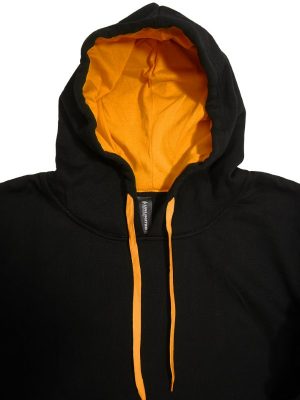 The Unlimited Edition Crew Adults Contrast Hoodie is an 80% polyester/20% cotton, pullover hoodie with front pocket. Available in 39 colours. Sizes S - 3XL, 5XL.