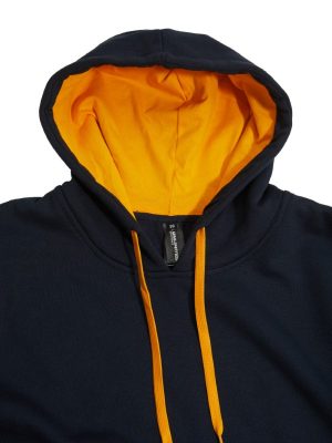 The Unlimited Edition Crew Adults Contrast Hoodie is an 80% polyester/20% cotton, pullover hoodie with front pocket. Available in 39 colours. Sizes S - 3XL, 5XL.