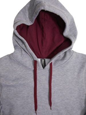 The Unlimited Edition Crew Adults Contrast Hoodie is an 80% polyester/20% cotton, pullover hoodie with front pocket. Available in 39 colours. Sizes S - 3XL, 5XL.