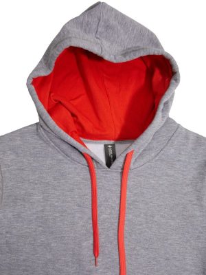 The Unlimited Edition Crew Adults Contrast Hoodie is an 80% polyester/20% cotton, pullover hoodie with front pocket. Available in 39 colours. Sizes S - 3XL, 5XL.