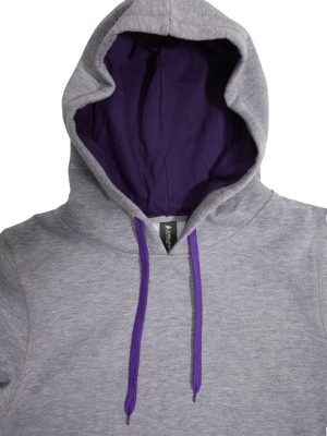 The Unlimited Edition Crew Adults Contrast Hoodie is an 80% polyester/20% cotton, pullover hoodie with front pocket. Available in 39 colours. Sizes S - 3XL, 5XL.