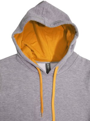 The Unlimited Edition Crew Adults Contrast Hoodie is an 80% polyester/20% cotton, pullover hoodie with front pocket. Available in 39 colours. Sizes S - 3XL, 5XL.