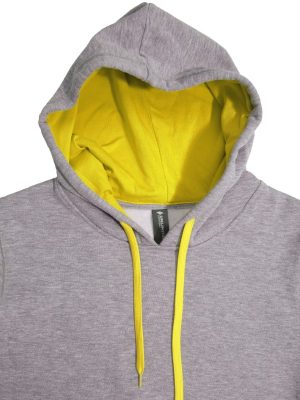 The Unlimited Edition Crew Adults Contrast Hoodie is an 80% polyester/20% cotton, pullover hoodie with front pocket. Available in 39 colours. Sizes S - 3XL, 5XL.