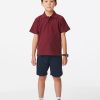 The Unlimited Edition Essential Kids Polo is a 65% polyester, long-wearing polo. Available in 10 colours. Sizes 4 - 14.