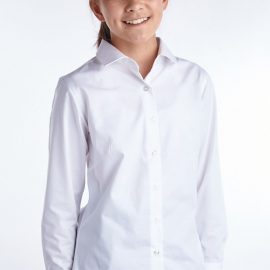The Unlimited Edition Cardrona Classics Girls Long Sleeve Shirt is a 65% polyester long sleeve shirt. Available in White. Sizes 22 - 26.