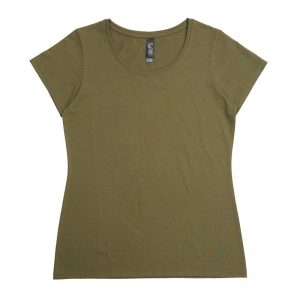 The Unlimited Edition Icon Womens Tee is a 100% combed cotton, scoop neck tee. Available in 14 colours. Sizes 6 - 22.