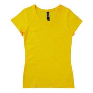 The Unlimited Edition Icon Womens Tee is a 100% combed cotton, scoop neck tee. Available in 14 colours. Sizes 6 - 22.