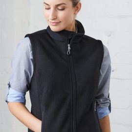 The Unlimited Edition Top Secret Womens Vest is a 100% polyester, micro-fleece vest. Available in Black. Sizes 8 - 20.