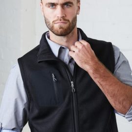 The Unlimited Edition Top Secret Mens Vest is a 100% polyester, micro-fleece vest. Available in Black. Sizes S - 3XL, 5XL.