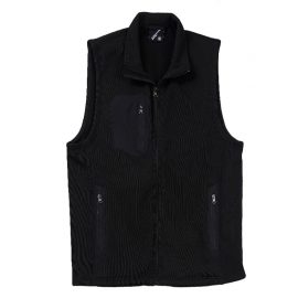 The Unlimited Edition Top Secret Mens Vest is a 100% polyester, micro-fleece vest. Available in Black. Sizes S - 3XL, 5XL.