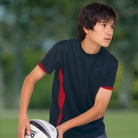 The Catalogue Youth Dri Gear Zone Tee is a classic fit, moisture wicking, crew neck tee. Available in 5 colours. Sizes 4XS - XXS.