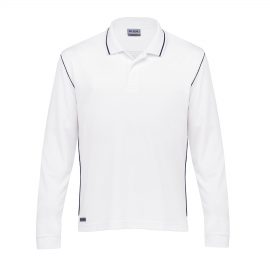 The Catalogue Dri Gear Long Sleeve Hype Polo is a moisture wicking, long sleeve polo. Available in 3 colours. Sizes XS - 3XL, 5XL.