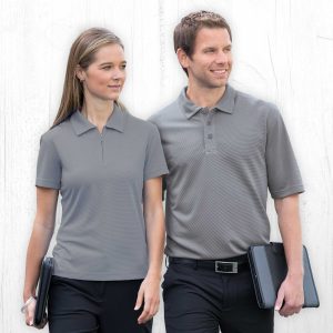 The Catalogue Mens Dri Gear Ottoman Lite Polo is a breathable, moisture wicking polo shirt. Available in 5 colours. Sizes S - 3XL, 5XL.