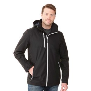 The Catalogue Mens Ansel Jacket is a modernised rain jacket, sleek in design and waterproof. Available in 4 colours. Sizes S - 3XL.