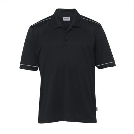The Catalogue Mens Dri Gear Matrix Polo is a classic fit, short sleeved polo. Available in Black/Aluminium. Sizes XS - 3XL, 5XL.